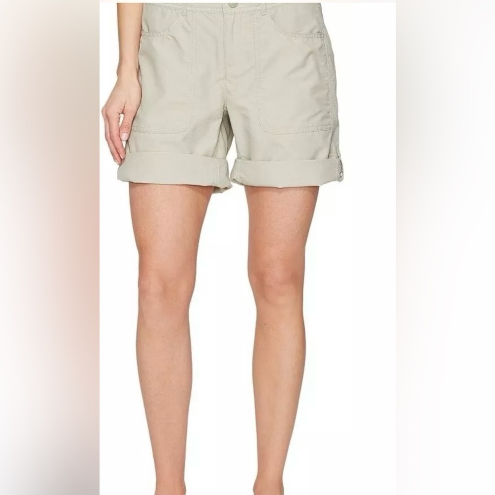 THE NORTH FACE WOMEN’S HORIZON 2.0 ROLL-UP SHORTS-SZ 4🤎EUC - Picture 10 of 15